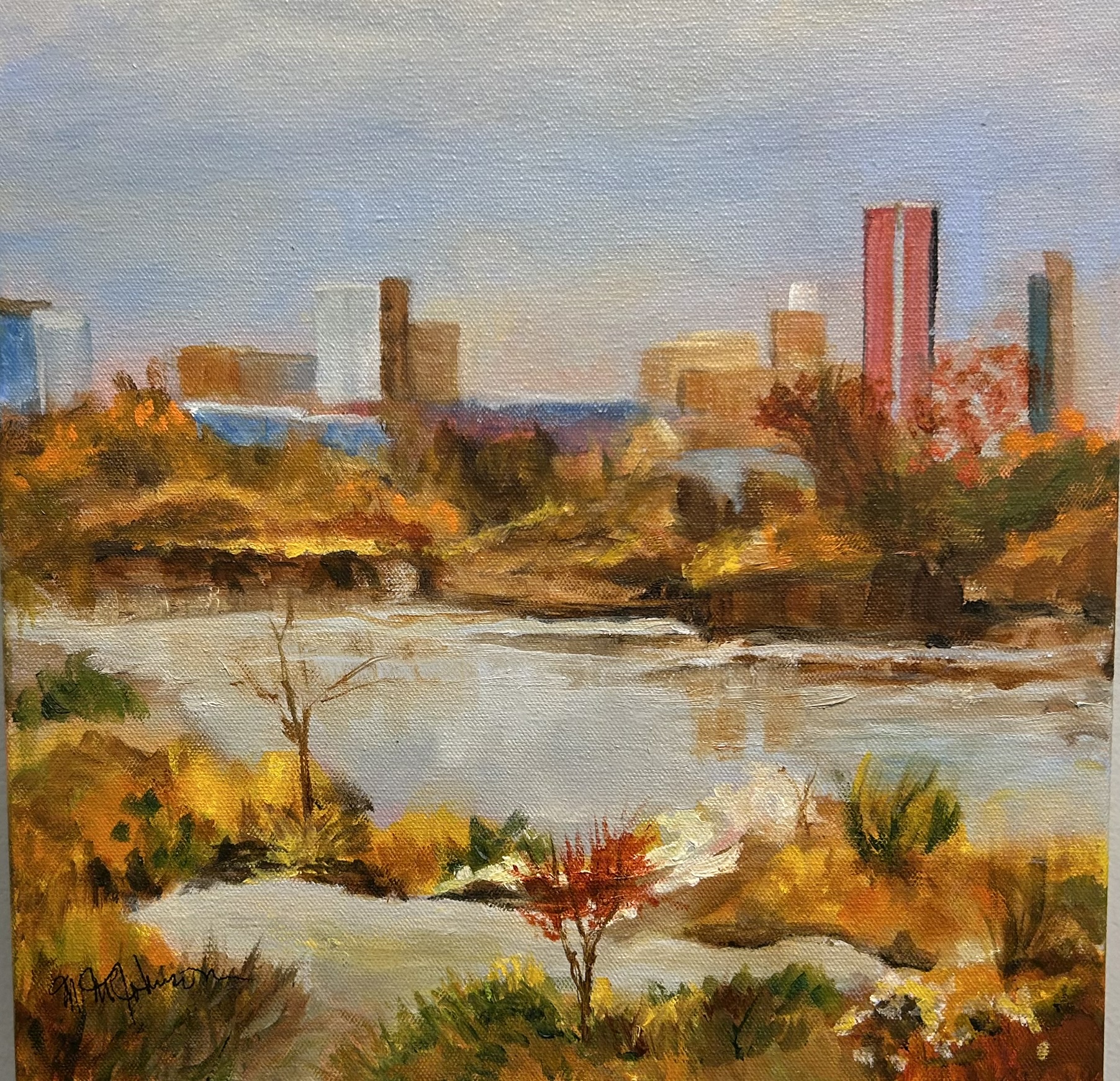 Wilmington Skyline by Margo M. Johnson