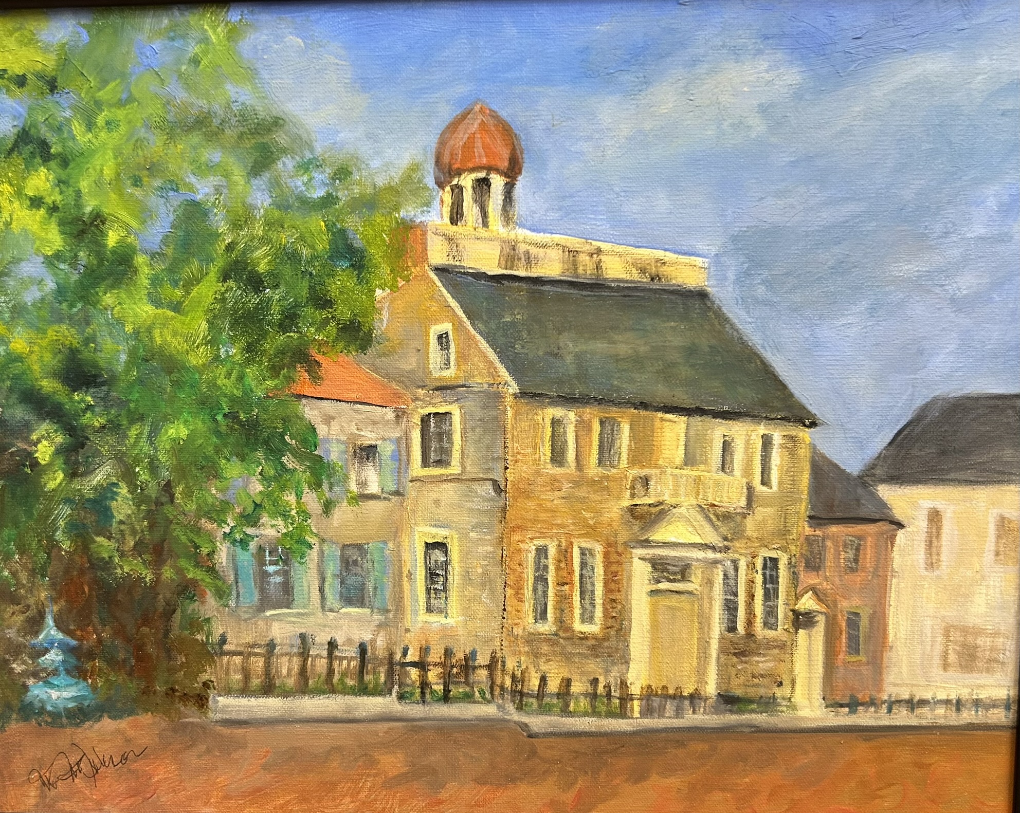 New Castle Courthouse by Margo M. Johnson