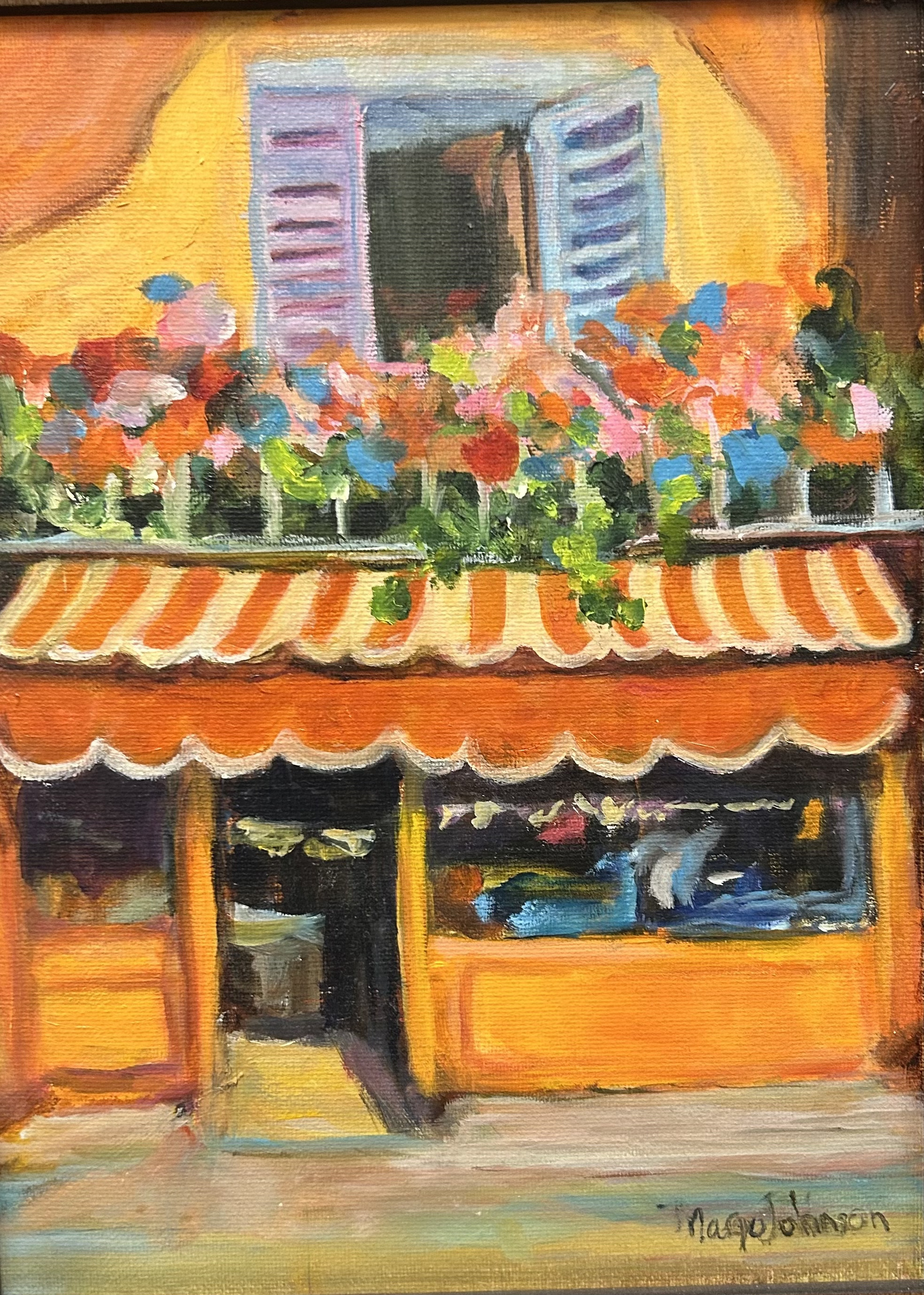 Parisian Shop by Margo M. Johnson