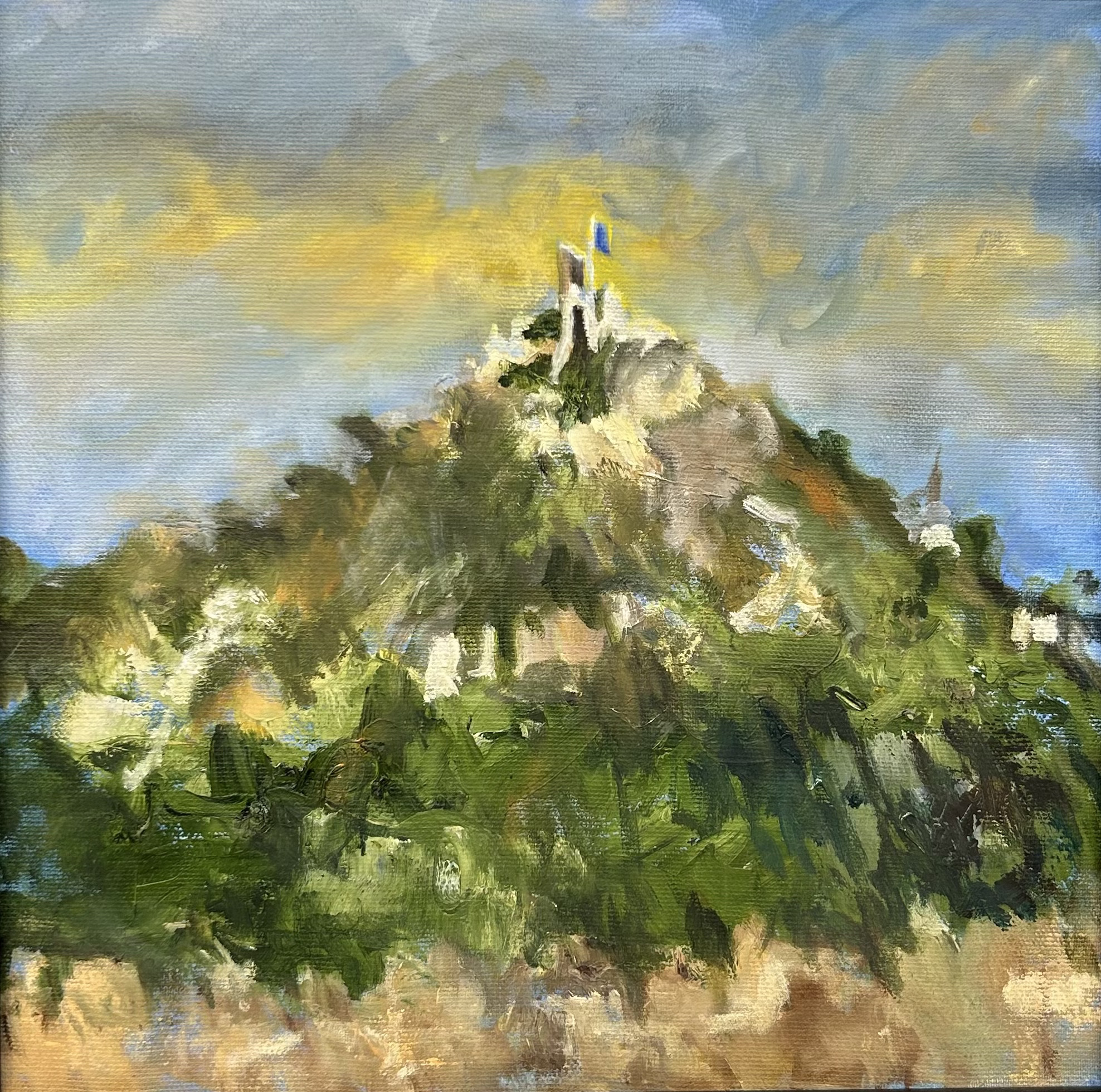 Lykavittos Hill by Margo M. Johnson