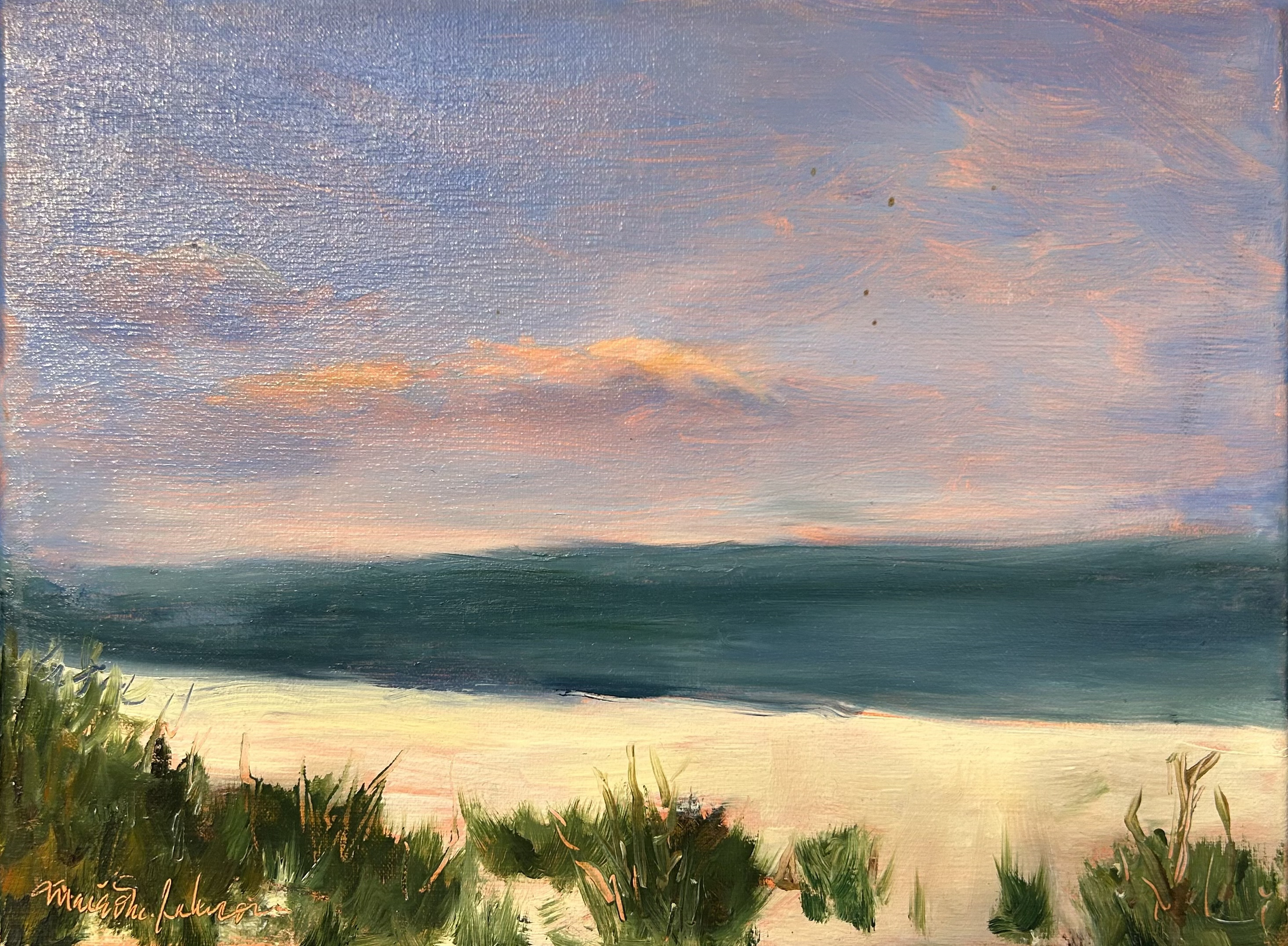 Daybreak at the Beach by Margo M. Johnson