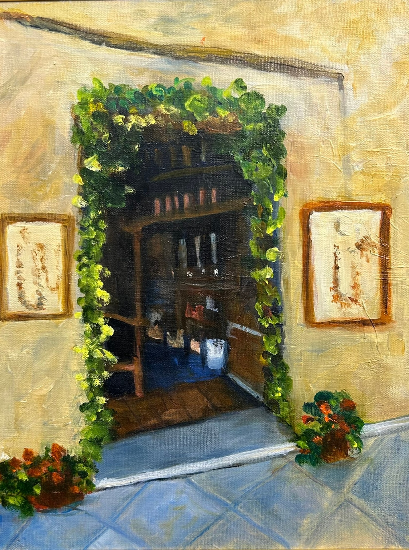 Shopping in Corciano by Margo M. Johnson