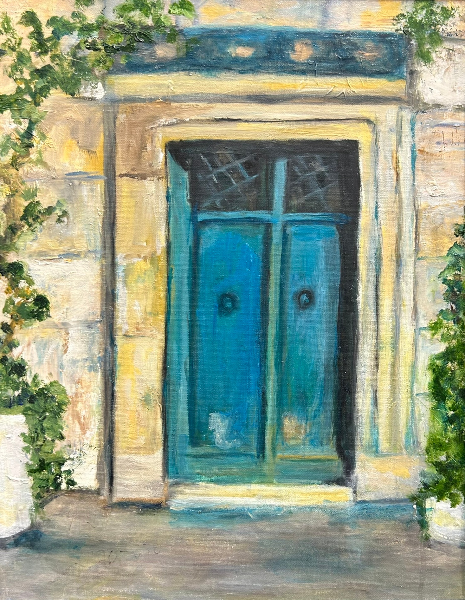 Turquoise Door by Margo M. Johnson