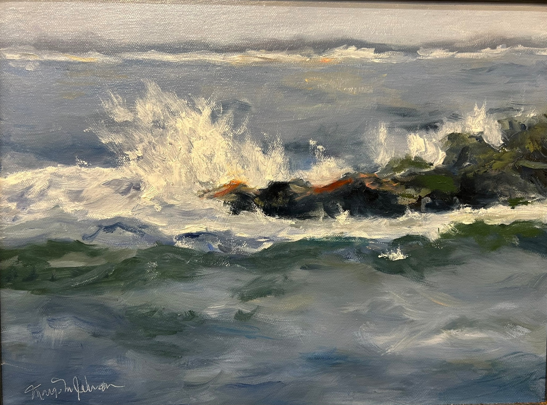 Crashing Waves by Margo M. Johnson