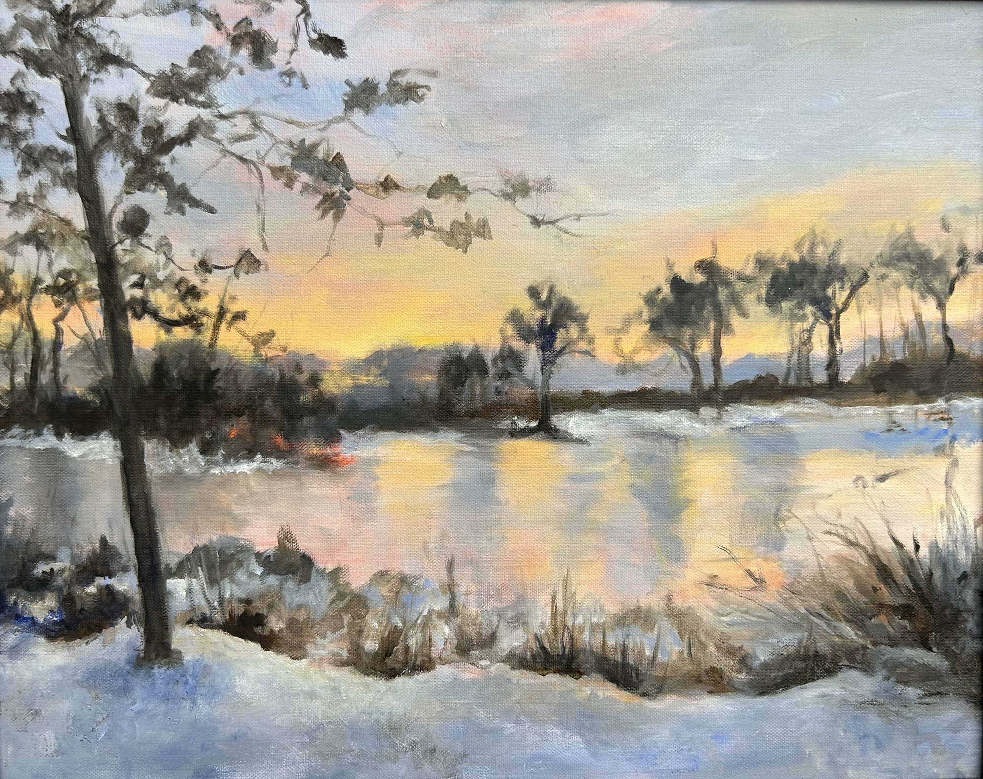 Winter at Bellevue by Margo M. Johnson