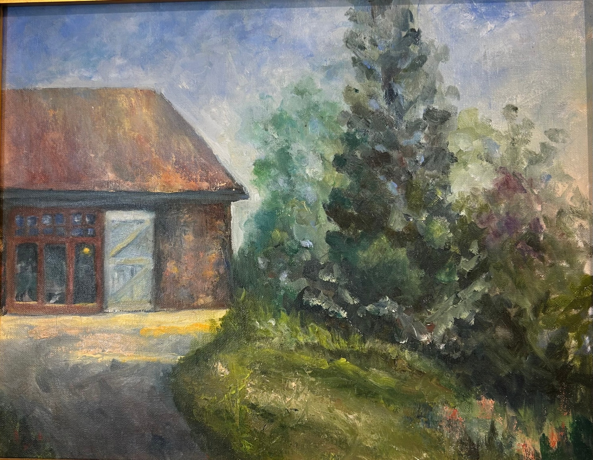 Barn at Tyler Arboretum by Margo M. Johnson