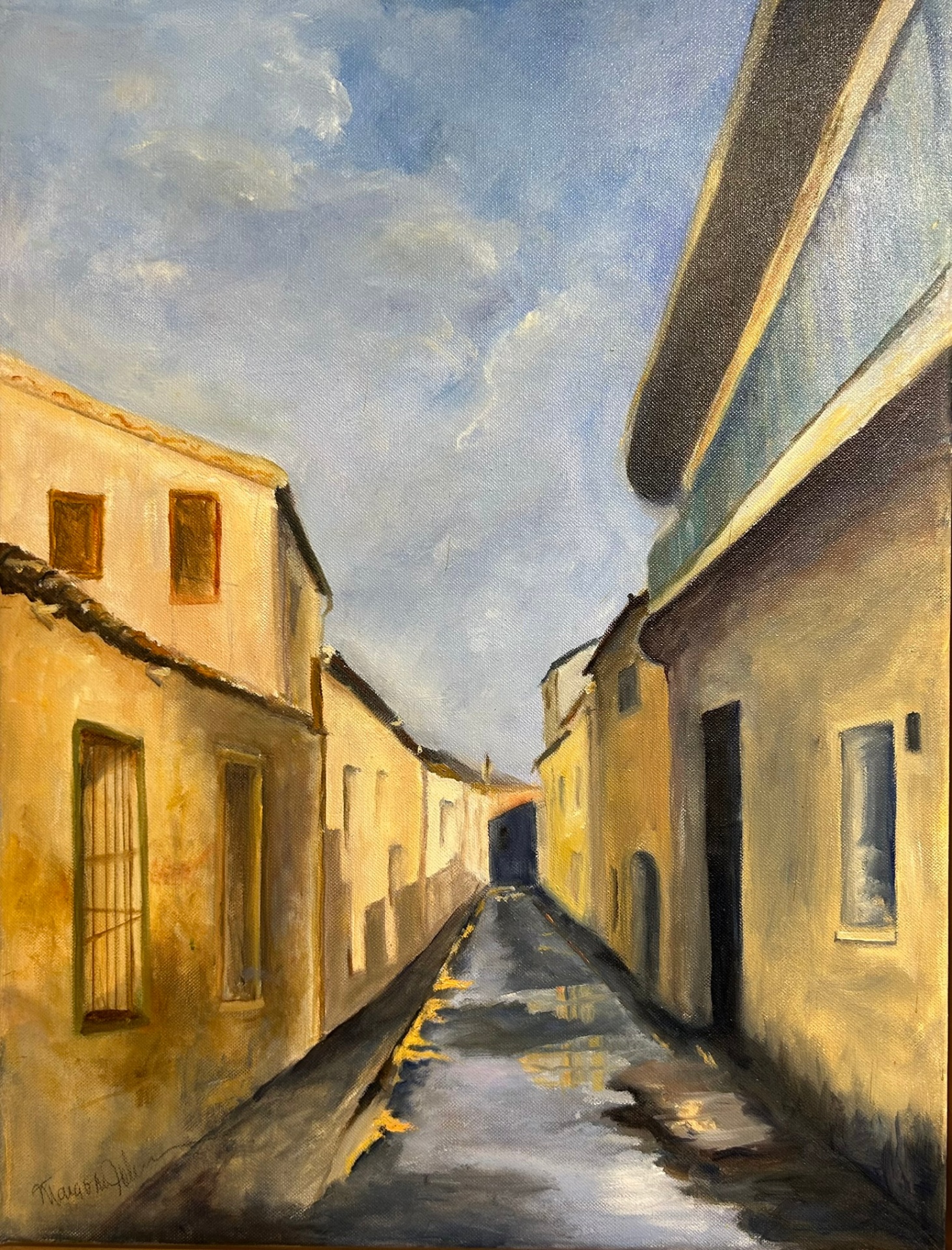 After the Rain in Cyprus by Margo M. Johnson