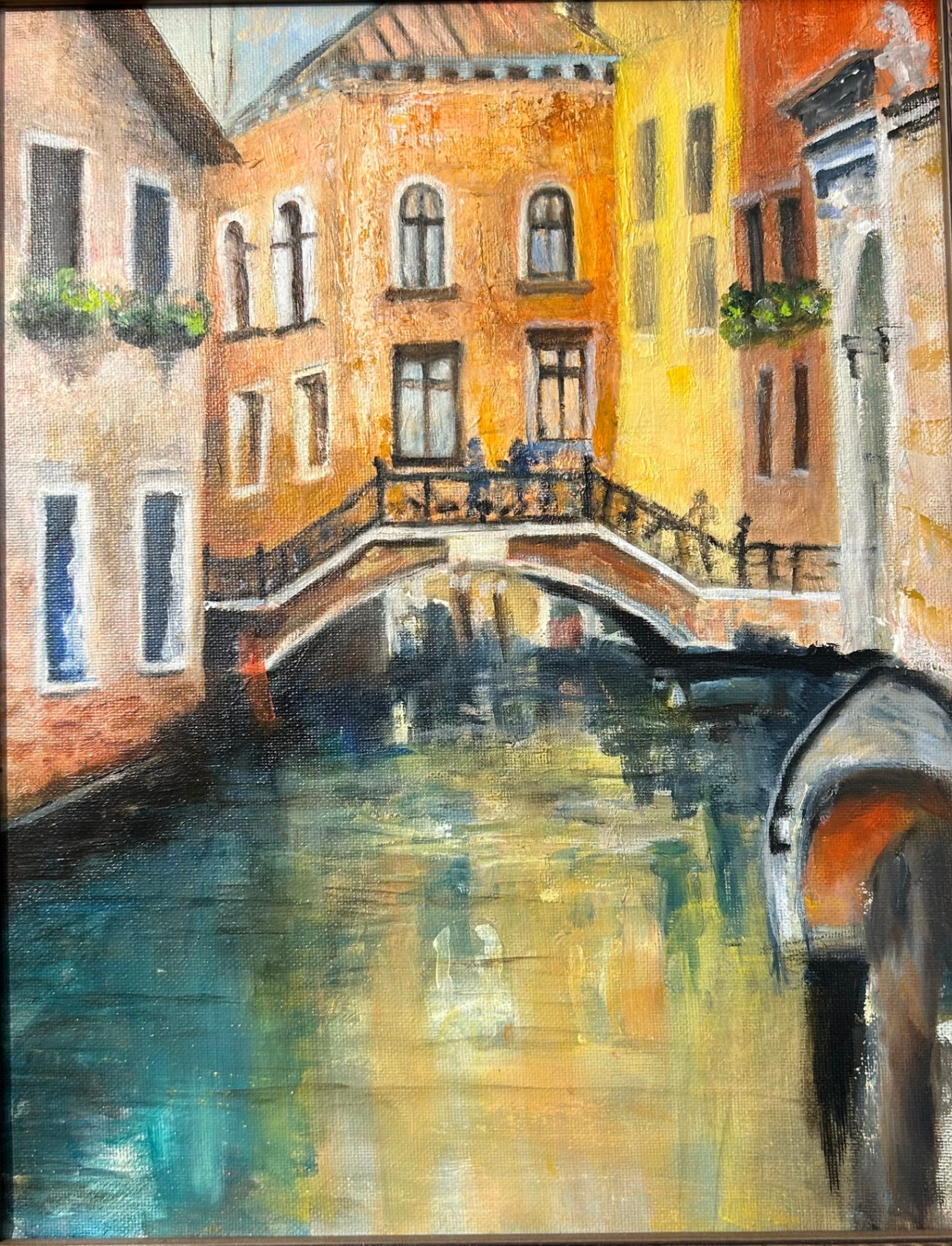 Venice Canal by Margo M. Johnson