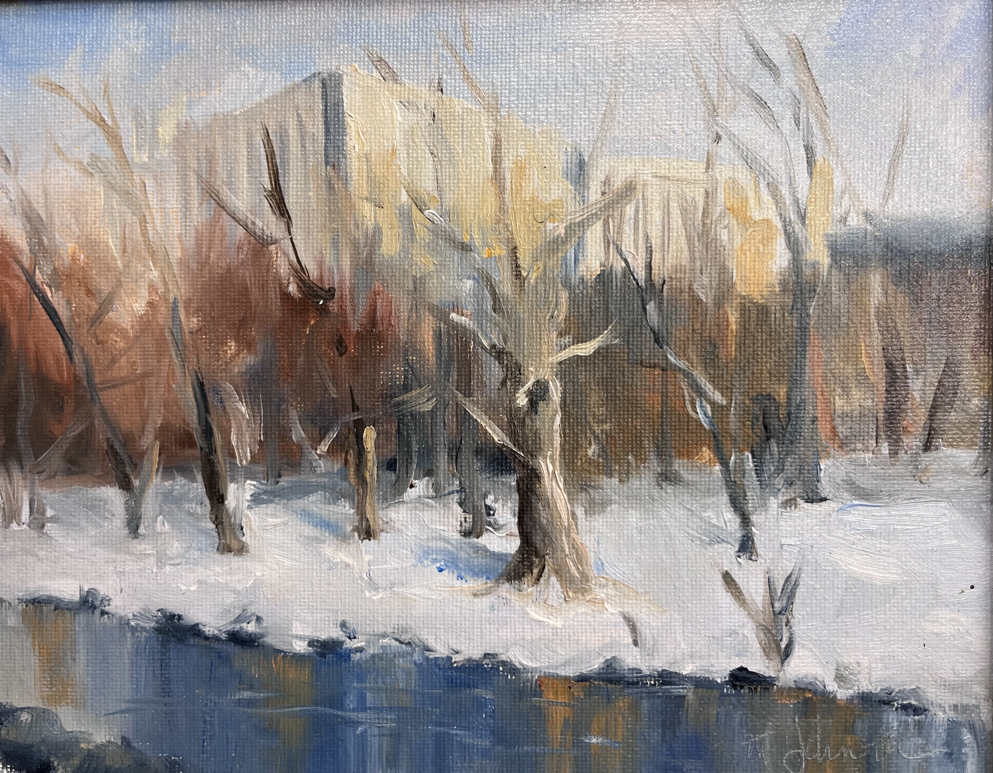 Winter in Brandywine Park by Margo M. Johnson
